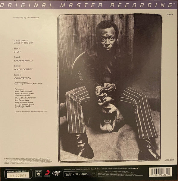 Miles Davis : Miles In The Sky (2xLP, Album, Ltd, Num, RE, RM, S/Edition)