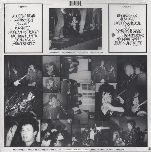 Subhumans : The Day The Country Died (LP, Album, RE, RM)