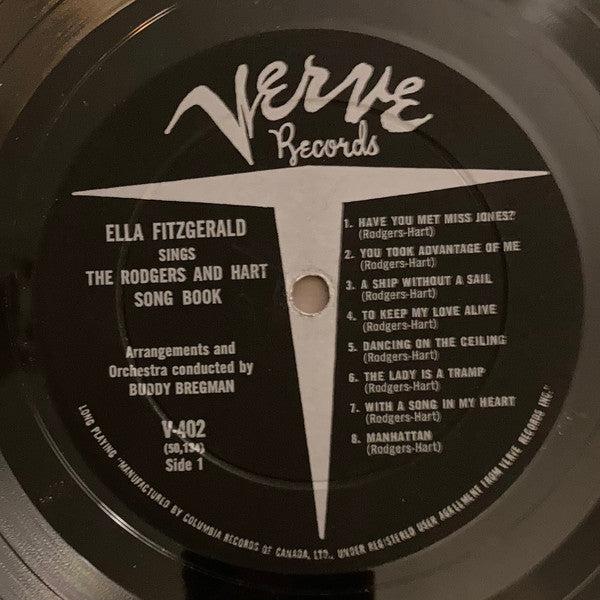 Ella Fitzgerald : Sings The Rodgers And Hart Song Book (2xLP, Album, Mono, Gat)