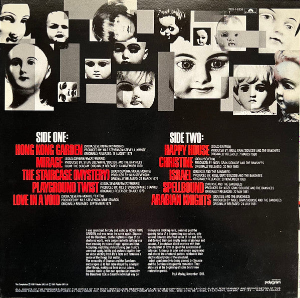 Siouxsie & The Banshees : Once Upon A Time/The Singles (LP, Comp, RE, Qua)