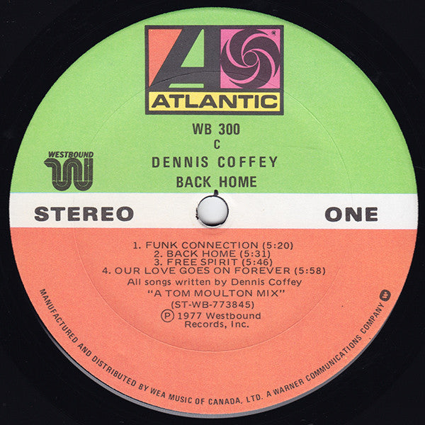 Dennis Coffey : Back Home (LP, Album)