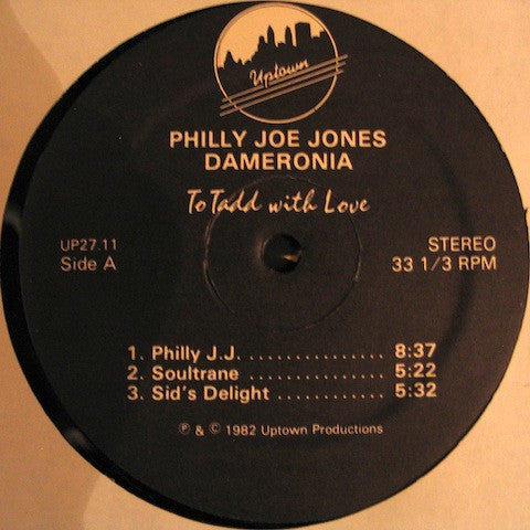 "Philly" Joe Jones / Dameronia : To Tadd With Love (LP, Album)