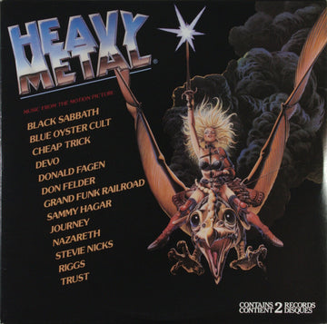 Various : Heavy Metal - Music From The Motion Picture (2xLP, Album, Comp, Gat)