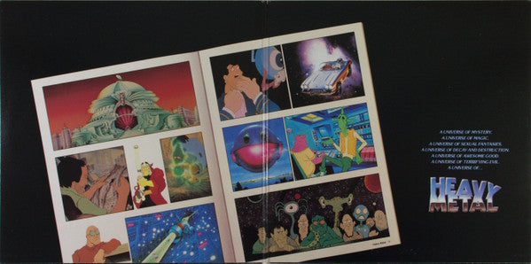 Various : Heavy Metal - Music From The Motion Picture (2xLP, Album, Comp, Gat)
