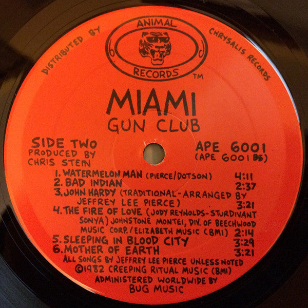 The Gun Club : Miami (LP, Album, PRC)