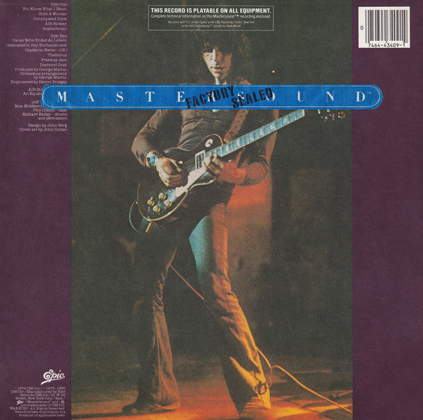 Jeff Beck : Blow By Blow (LP, Album, Ter)