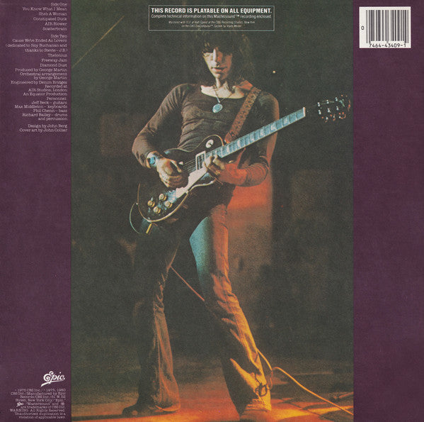Jeff Beck : Blow By Blow (LP, Album, Ter)