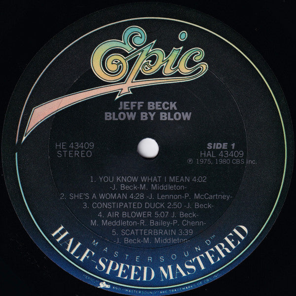 Jeff Beck : Blow By Blow (LP, Album, Ter)