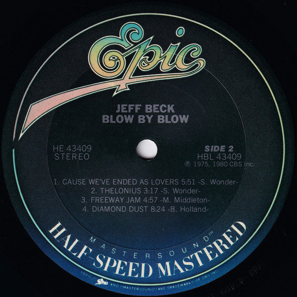 Jeff Beck : Blow By Blow (LP, Album, Ter)