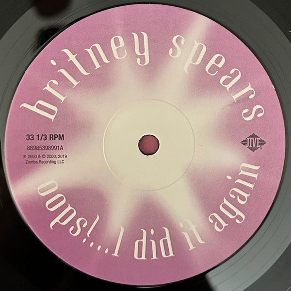 Britney Spears : Oops!...I Did It Again (LP, Album, RE, RP)