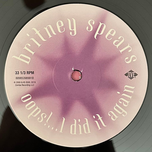 Britney Spears : Oops!...I Did It Again (LP, Album, RE, RP)