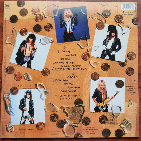 Warrant : Dirty Rotten Filthy Stinking Rich  (LP, Album, Ltd, Num, Cle)