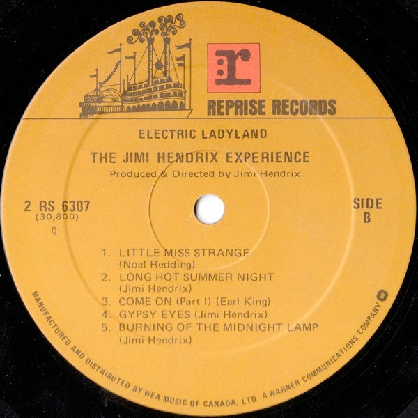 The Jimi Hendrix Experience : Electric Ladyland (2xLP, Album, RE)