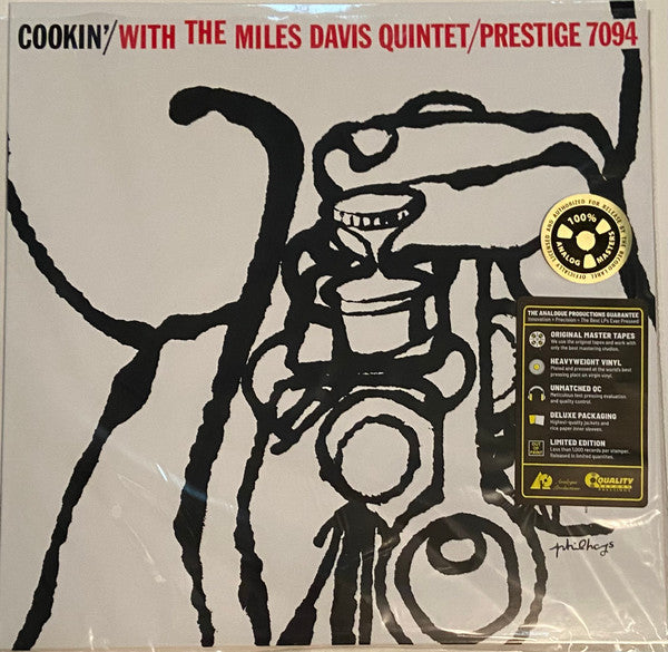 The Miles Davis Quintet : Cookin' With The Miles Davis Quintet (LP, Album, Mono, Ltd, RE, RP, 180)