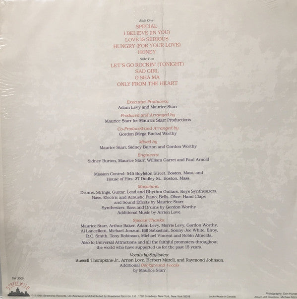 The Stylistics : A Special Style (LP, Album)