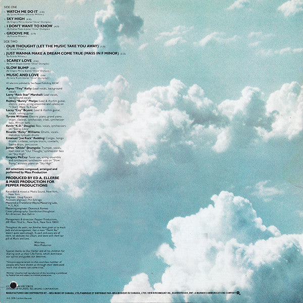 Mass Production : Three Miles High (LP, Album)