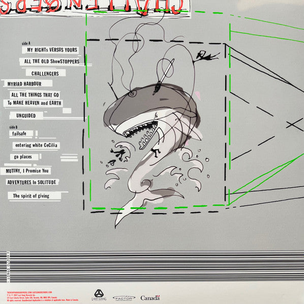 The New Pornographers : Challengers (LP, Album)