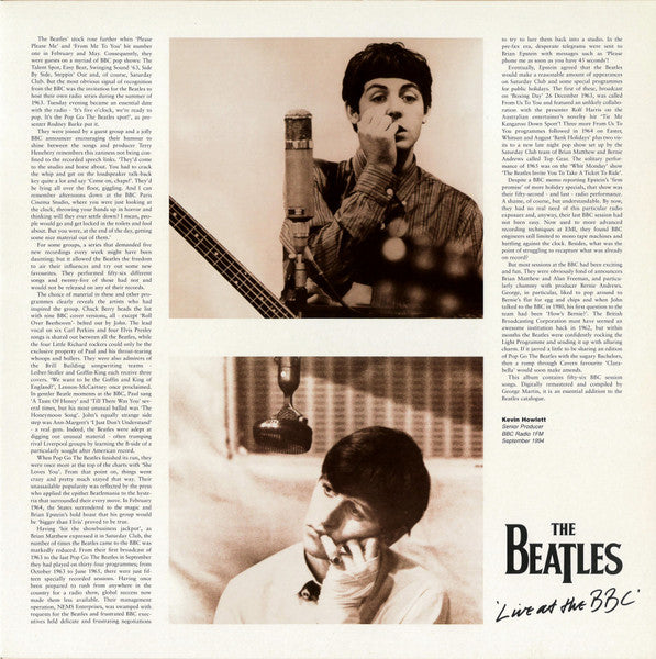 The Beatles : Live At The BBC (2xLP, Comp, Mono, RM, 'Se)