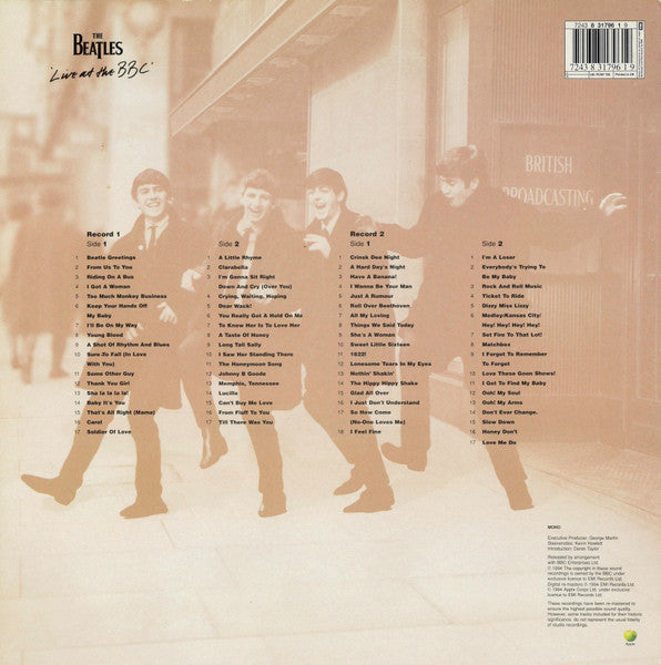 The Beatles : Live At The BBC (2xLP, Comp, Mono, RM, 'Se)