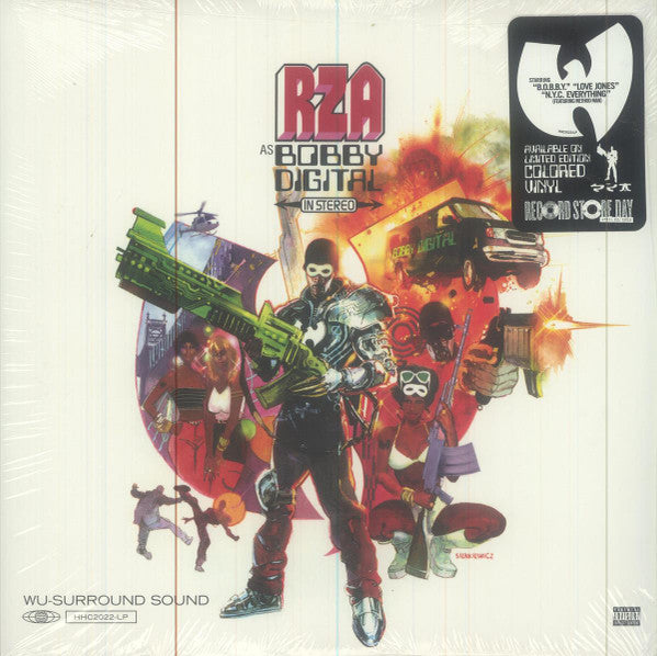 RZA As Bobby Digital : RZA As Bobby Digital In Stereo (2xLP, Album, RSD, Ltd, RE, Col)