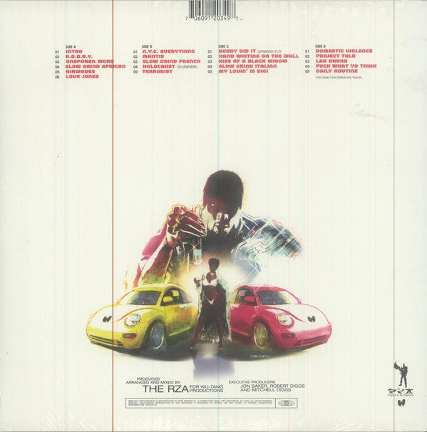 RZA As Bobby Digital : RZA As Bobby Digital In Stereo (2xLP, Album, RSD, Ltd, RE, Col)