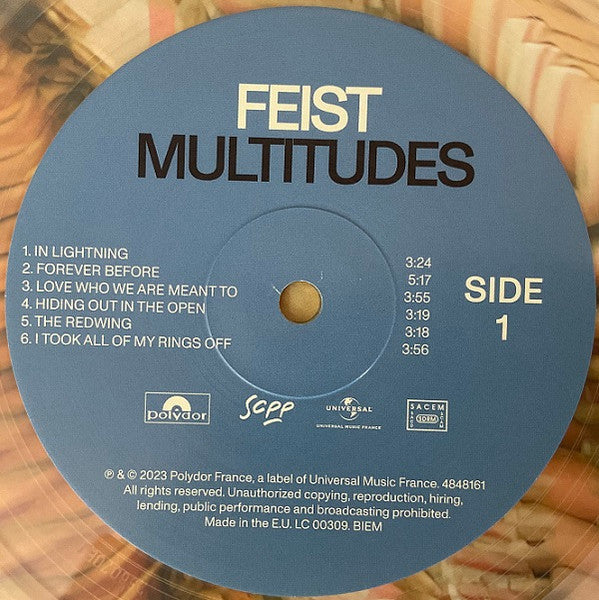 Feist : Multitudes (LP, Album, Cle)