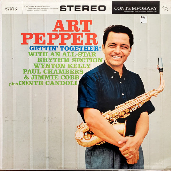 Art Pepper : Gettin' Together! (LP, Album, RE)