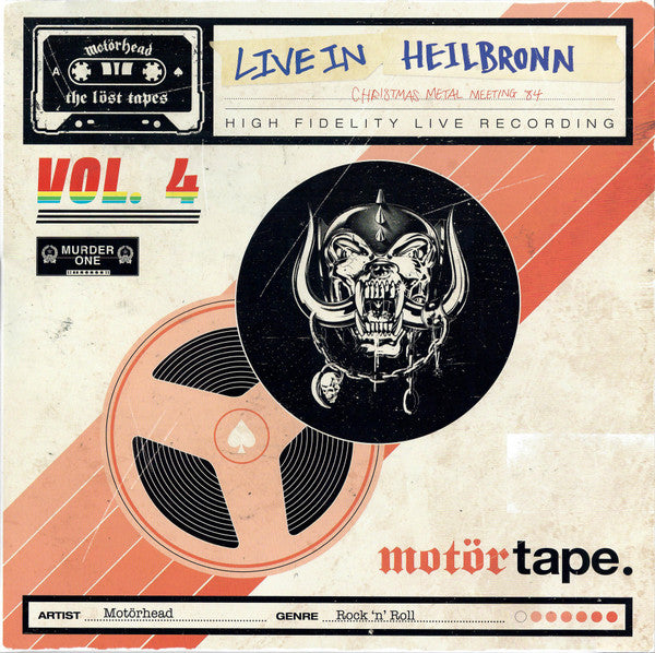 Motörhead : The Löst Tapes Vol. 4 (Live In Heilbronn Christmas Metal Meeting 84) (2xLP, Album, RSD, Ltd, Amb)