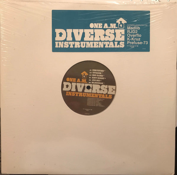 Diverse : One A.M. (Instrumentals) (2xLP, Ltd)