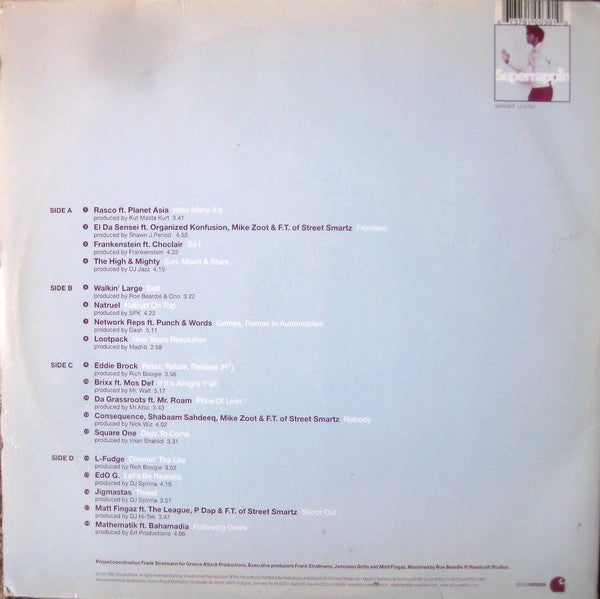 Various : Superrappin (The Album) (2xLP, Comp, Gat)