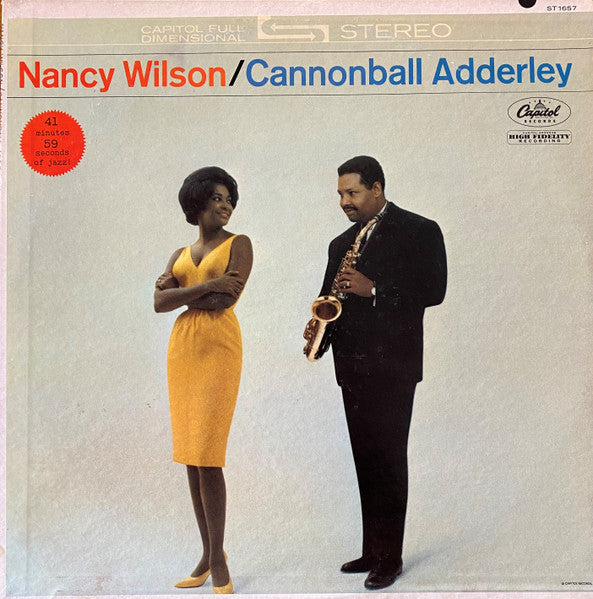 Nancy Wilson / Cannonball Adderley : Nancy Wilson / Cannonball Adderley (LP, Album, Scr)