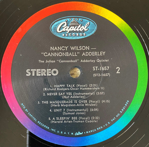 Nancy Wilson / Cannonball Adderley : Nancy Wilson / Cannonball Adderley (LP, Album, Scr)