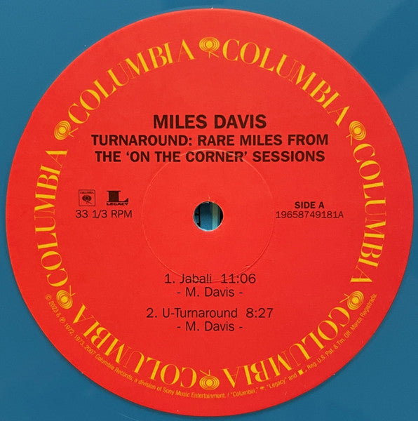 Miles Davis : Turnaround: Rare Miles From The Complete On The Corner Sessions (LP, RSD, Comp, Ltd, Sky)