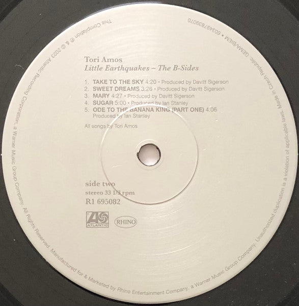 Tori Amos : Little Earthquakes - The B-Sides (LP, RSD, Comp, Ltd)