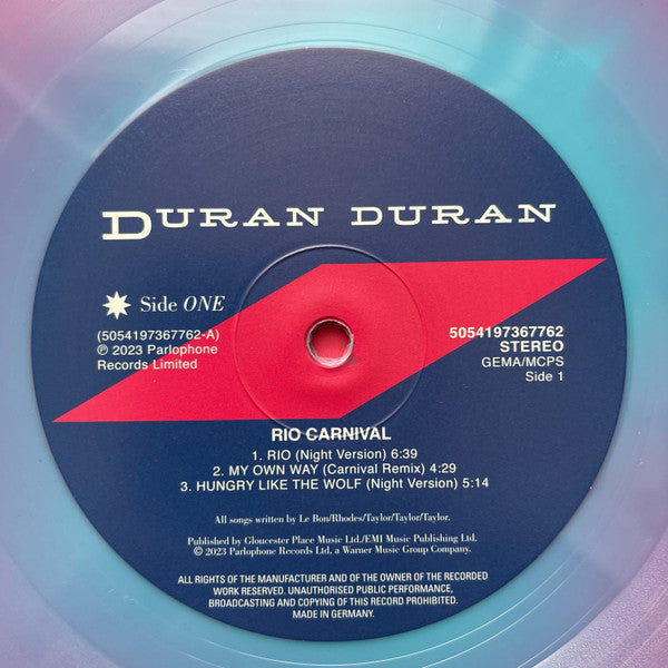 Duran Duran : Rio Carnival (LP, RSD, Ltd, Pin)