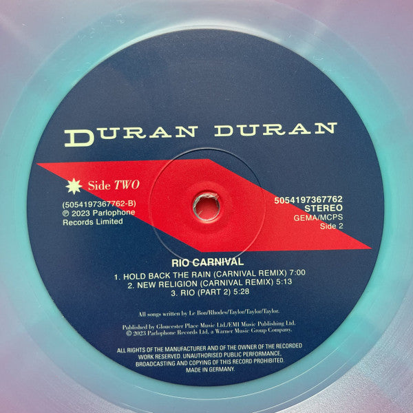 Duran Duran : Rio Carnival (LP, RSD, Ltd, Pin)