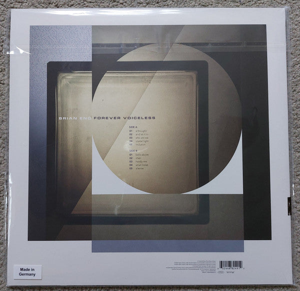 Brian Eno : Forever Voiceless (LP, Album, RSD, Ltd, Cle)