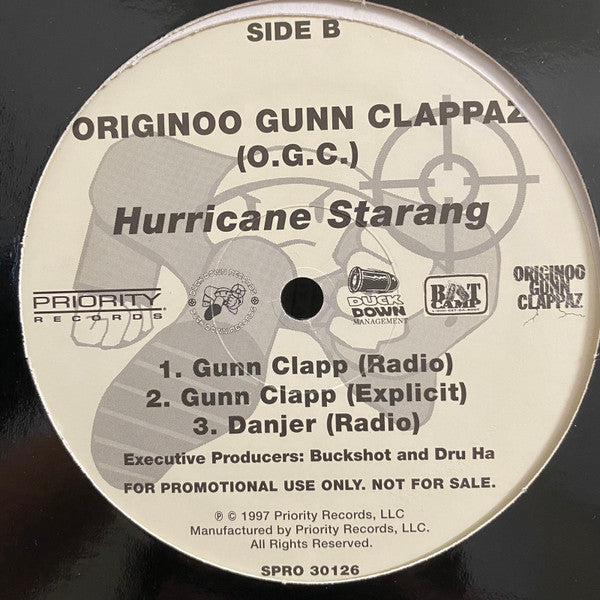 O.G.C. : Hurricane Starang  (12", Promo)