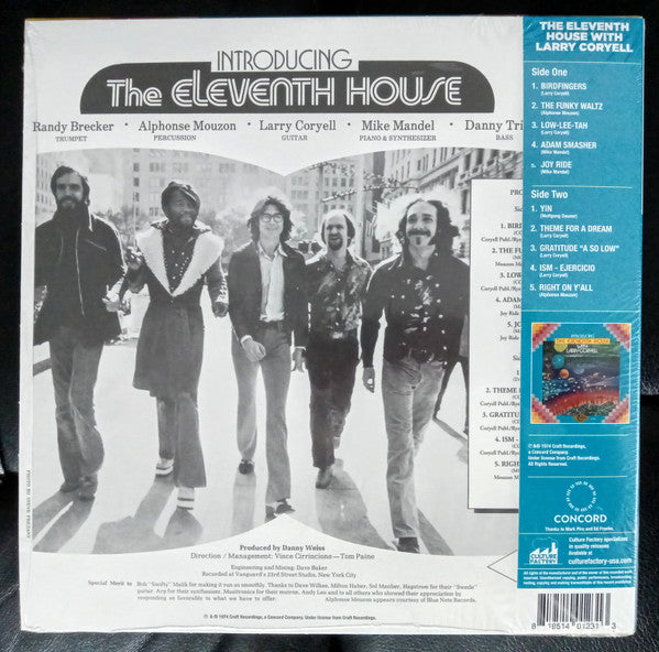 The Eleventh House With Larry Coryell : Introducing The Eleventh House (LP, Album, RSD, Dlx, RE, Spl)