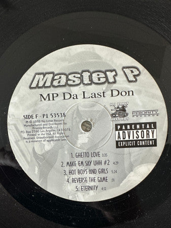 Master P : MP Da Last Don (3xLP, Album)