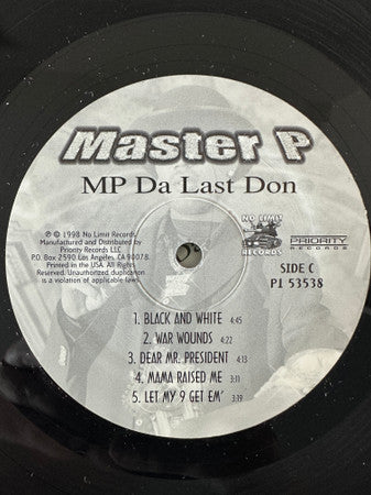 Master P : MP Da Last Don (3xLP, Album)