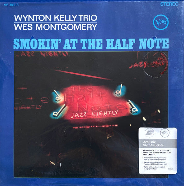 Wynton Kelly Trio / Wes Montgomery : Smokin' At The Half Note (LP, Album, RE, 180)