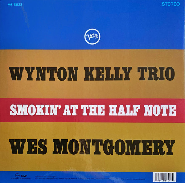 Wynton Kelly Trio / Wes Montgomery : Smokin' At The Half Note (LP, Album, RE, 180)