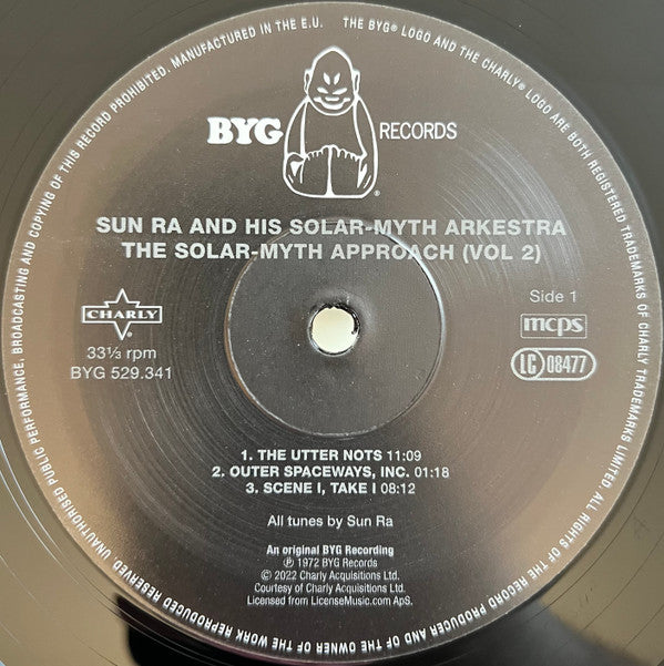 The Sun Ra Arkestra : The Solar-myth Approach (Vol 2) (LP, Album, Ltd, RE, RM, 180)