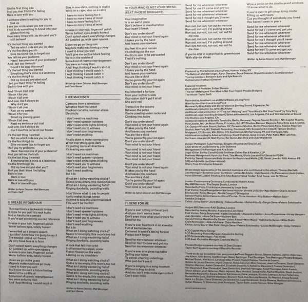 The National : First Two Pages Of Frankenstein (LP, Album, Ltd, Red)