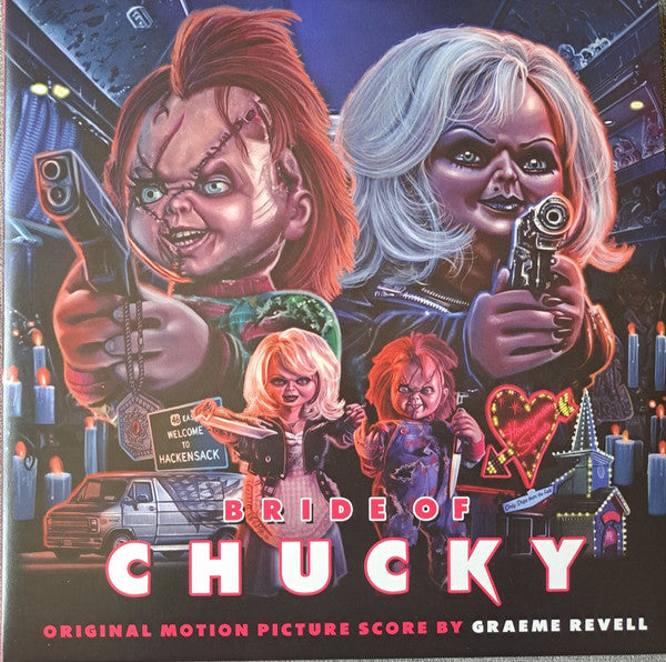 Graeme Revell : Bride Of Chucky (Original Motion Picture Score) (LP, Bla + LP, S/Sided, Bla + Album, Chu)