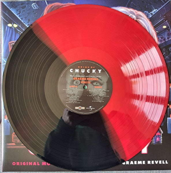 Graeme Revell : Bride Of Chucky (Original Motion Picture Score) (LP, Bla + LP, S/Sided, Bla + Album, Chu)