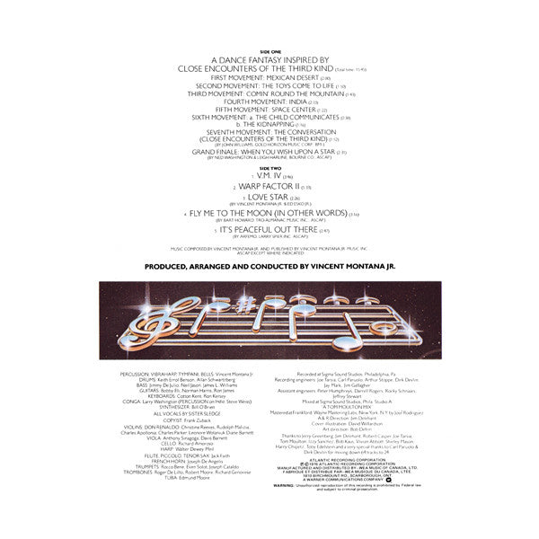 Montana : A Dance Fantasy Inspired By Close Encounters Of The Third Kind (LP, Album)