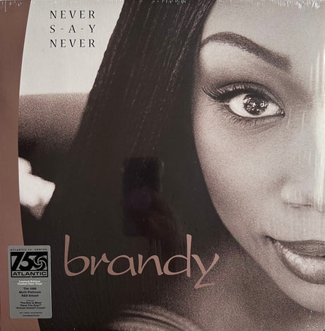 Brandy (2) : Never Say Never (2xLP, Album, Ltd, RE, Cry)