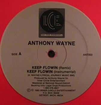 Anthony Wayne : Keep Flowin' / Break 'Em Off (12", Red)